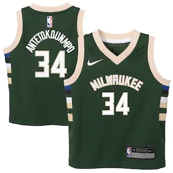 preschool nike giannis antetokounmpo green milwaukee bucks-342